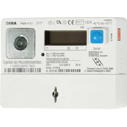 Angebot Wechselstromzähler 130585 MID 230V, 5(85)A, 50Hz IP53, LC-Display