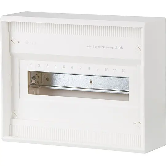 Aufputzverteiler Hager, Volta IP30, 1x12PLE, ohne Tür VA12CN Top-Angebot