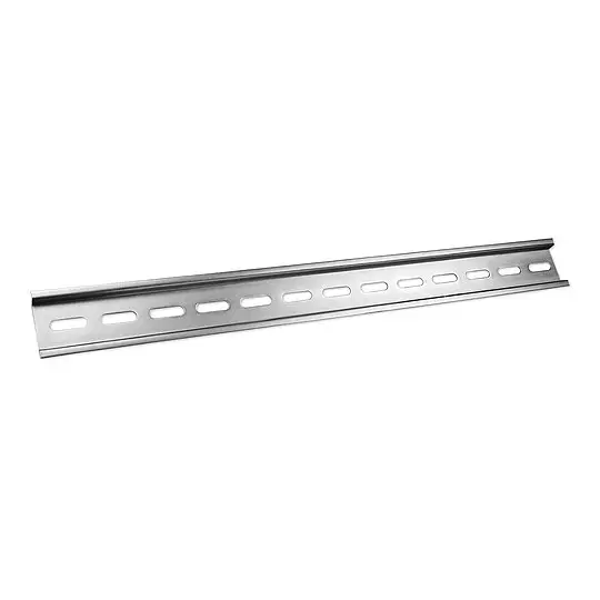Heißes Angebot Hutschiene TS 35 x 7,5 mm gelocht - Stahl verzinkt - Länge 326 mm