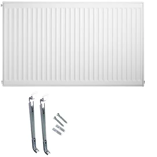 Sonderangebot Buderus Logatrend VC-Profil.2 Ventil-Heizkörper H 600 mm L 600 mm Typ 33 - 1160/727 Watt - Rechtsanschluss