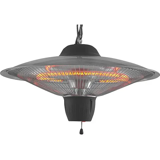 Zeltheizer 1502, 230V, 50 Hz - 750 / 1500 Watt - 450 x 450 x 220 mm Preisknaller