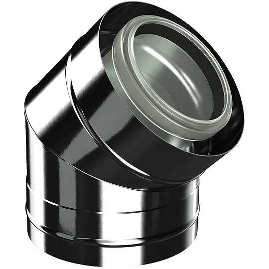 Heißes Angebot BOSCH Bogen konzentrisch Ø 80/125, Edelstahl - 30° - 7738112702