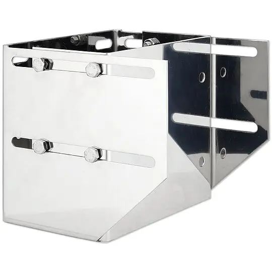 Buderus Verlängerung für Außenwandkonsole - Wandabstand 150-230 mm - Edelstahl - 7738112711 Markenware