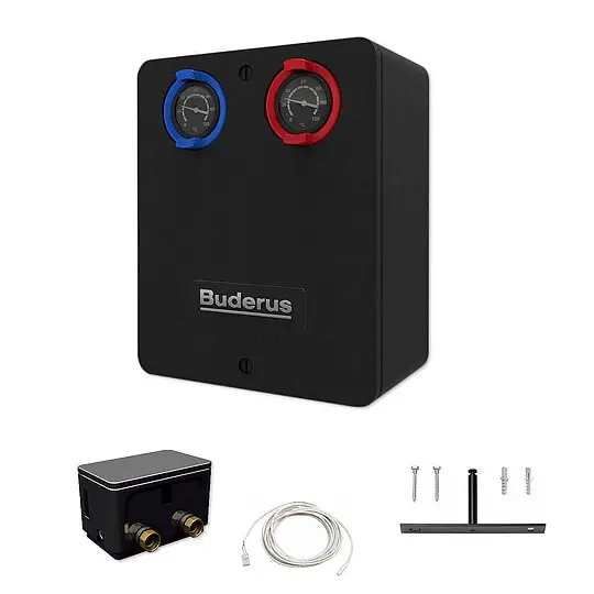 Meistverkauft Buderus Heizkreispaket WE3.1 bis 20 kW mit 1 Heizkreis mit Mischer - 7 739 607 549