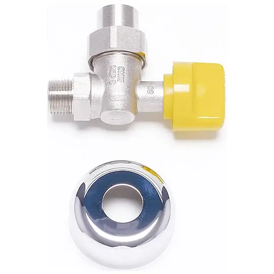 Buderus Gas-E-Hahn 1/2'' mit Brandschutzventil TAE - 7738112220 Direkt Vom Hersteller