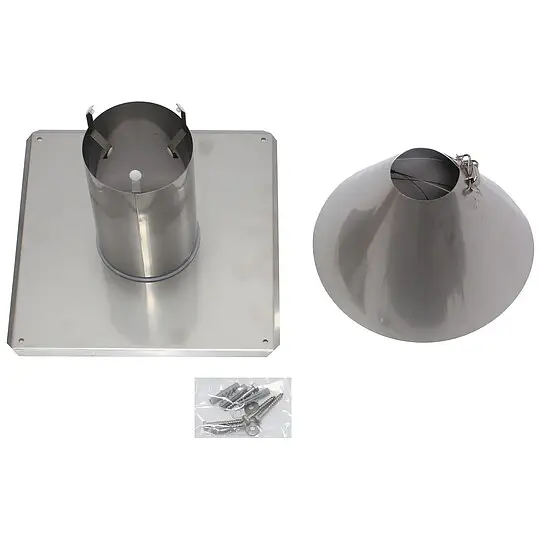 Vaillant Schachtabdeckung Edelstahl für Abgasleitung Ø 80 - 0020021007 Schnäppchen