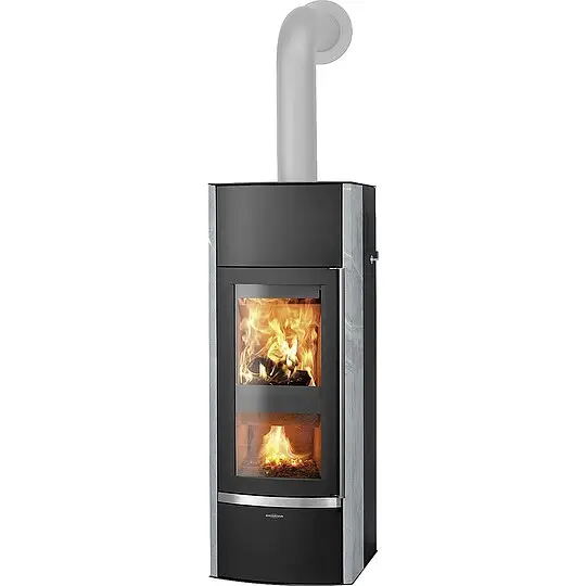 Kaminofen Oranier Hektos Aqua, wasserführend, Speckstein / Stahl schwarz, 10,5 kW - 7870 22 Sonderangebot