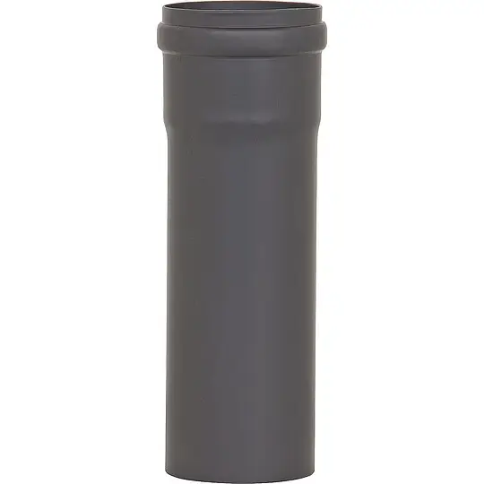 Kostenloser Versand Pellet-Abgasrohr Ø 80 mm, lackiert, mit Silikondichtung, Länge 250 mm