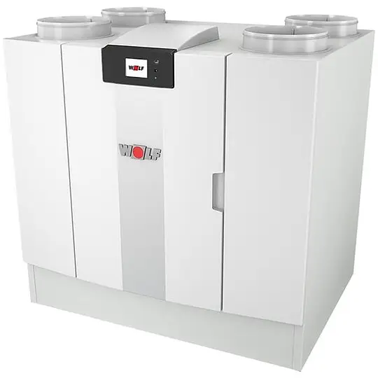WOLF Comfort-Wohnungs-Lüftung CWL-2-600 - mit Wärmerückgewinnung - 4/0 L - 2139960 Gratis Versand