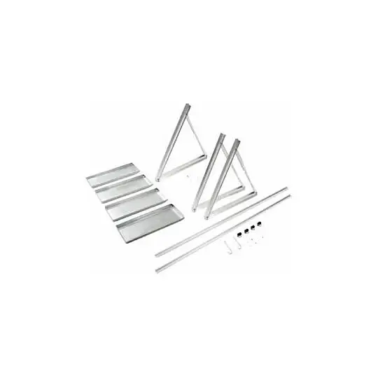 Buderus Flachdachmontage mit Beschwerungswannen Grund-Set für SKT1.0-w - einstellbar zwischen 30 und 60° - 7739603174 Neue Ware