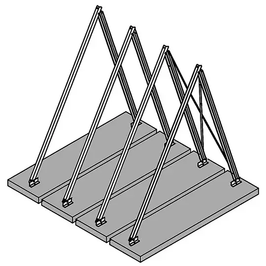 Top-Seller Viessmann Befestigungssatz für 1 Flachkollektor waagerecht 60° - Z013163