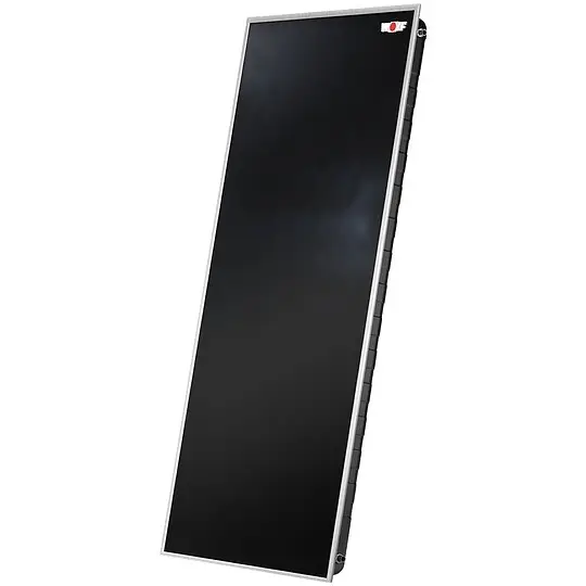 WOLF Hochleistungs-Sonnenkollektor F3-1 - 2,3 m² - Glashalteleiste schwarzgrau - 2486518 Schneller Versand