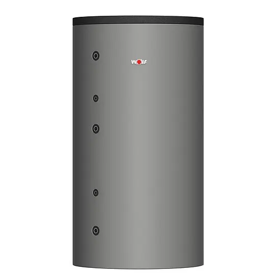 WOLF Pufferspeicher BSH-800 - 2 Wärmetauscher, mit Edelstahlwellrohr - 7701322 Sichere Zahlung