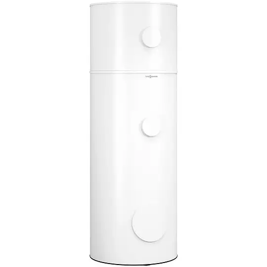 Viessmann Warmwasserspeicher Vitocell Modular 100-VE CVWC 275L + Pufferspeicher 75L für Wärmepumpen - Farbe Vitopearlwhite - Z026463 Highlight