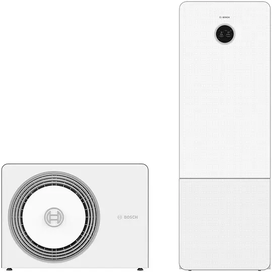 BOSCH Luftwärmepumpen-Paket BOPA CS764, AW 4 OR-S, CS6800iAW 12 M - 7739622389 Super-Preis