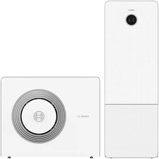 BOSCH Luftwärmepumpen-Paket BOPA CS790, AW 10 OR-T, CS6800iAW 12 M - 7739623430 Versand Am Gleichen Tag