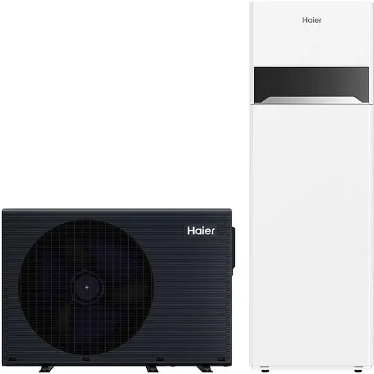 Solange Der Vorrat Reicht Haier Hydro-Split Luft-Wasser-Wärmepumpe Außeneinheit 14 kW mit All-in-One Inneneinheit, inkl. Erstinbetriebnahme - HPM14-TND2-H/HPM14(16)-T200CE-AW1