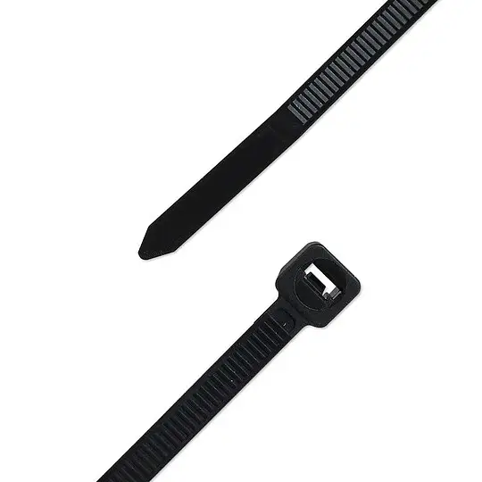 Heißes Angebot Kabelbinder 4,8 x 300 mm aus Polyamid 6.6 - schwarz UV-beständig - Beutel 100 Stück