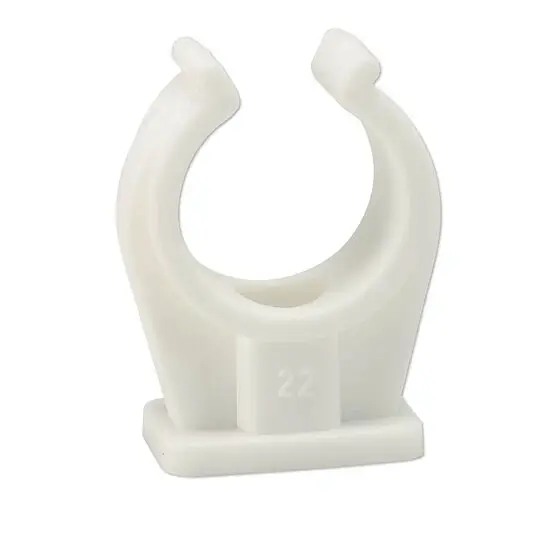 Preis Gesenkt 10 Stk. Einzel-Rohrclip 20 - 22 mm