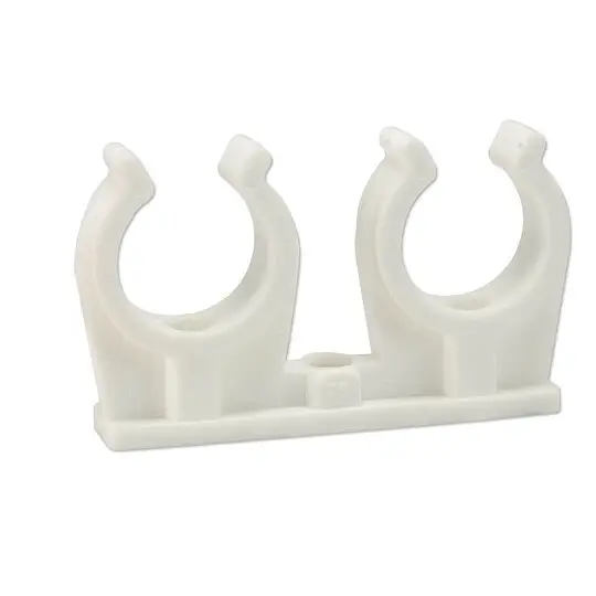 10 Stk. Doppel-Rohrclip 26 - 28 mm Preis Gesenkt