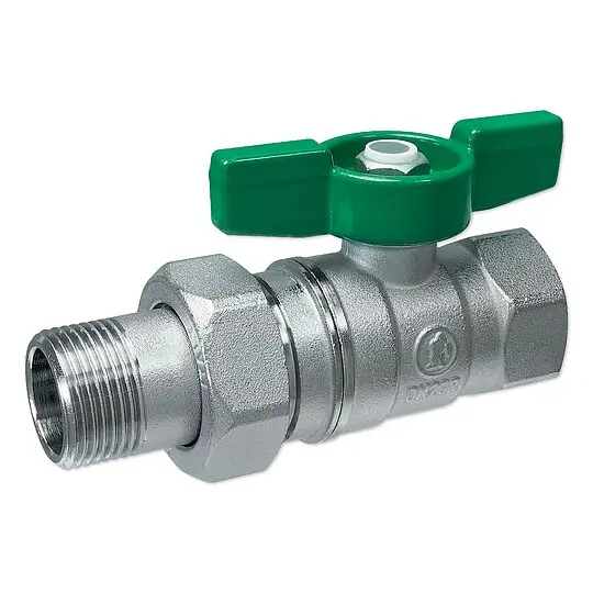 Günstig Giacomini Kugelhahn mit Verschraubung 1/2'' IG x 1/2'' AG - DVGW