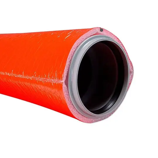 Aktuell 10 m Abwasser-Schutzschlauch für 100 mm Rohr - Dämmschichtdicke 9 mm