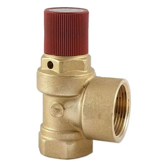 Caleffi Sicherheitsventil 1'' IG für Heizung - 3 bar - bis 120°C - Auslass 1 1/4'' IG - 530630 Kostenfreie Lieferung