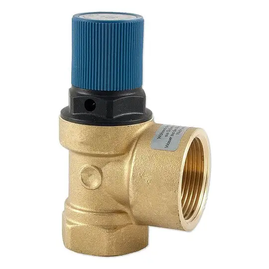 Caleffi Sicherheitsventil 1'' IG für Brauchwasser - 6 bar - bis 100°C - Auslass 1 1/4'' IG - 531660 Preis Gesenkt
