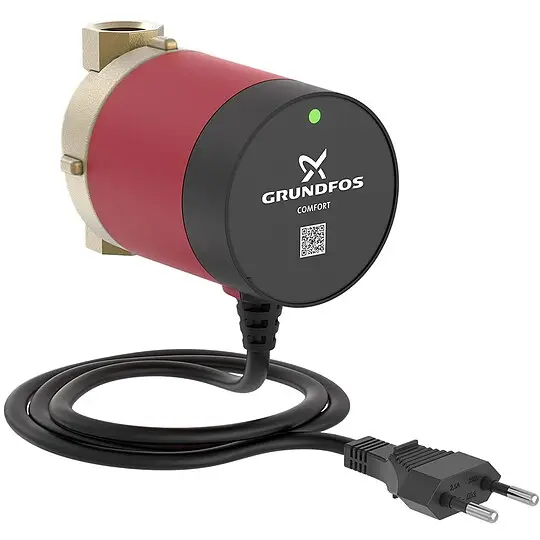 Kostenloser Versand Grundfos Trinkwasser-Zirkulationspumpe Comfort 15-14 B PM, DN15 (1/2''), 230V, Einbaulänge 80 mm - 97989265