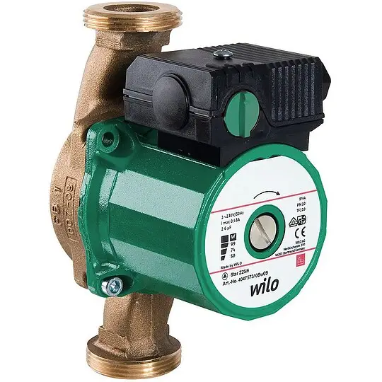 Wilo Zirkulationspumpe Star-Z 25/6 BL 180mm 1'' Motor 230 V - 4047573 Sale