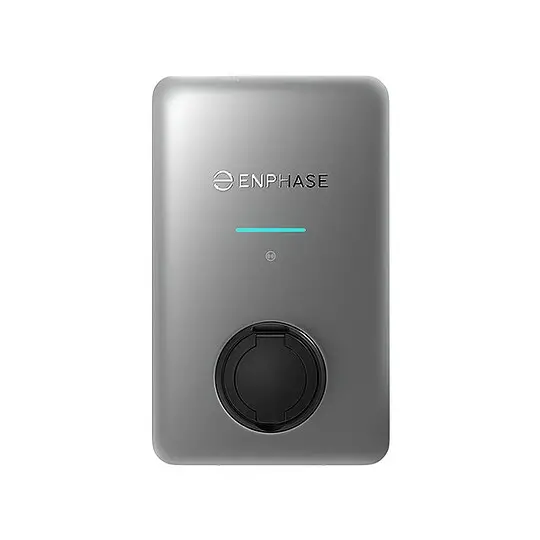 Top-Seller Enphase Wallbox EV-Charger 2 ein-/dreiphasig, mit Steckdose - von 7,4 - 22 kW