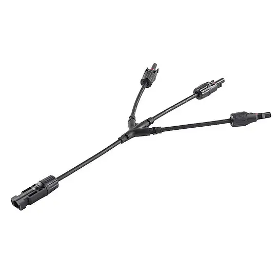 Neuheit fothermo 3-fach MC4 Parallelstecker (Paar) - Länge 35 cm