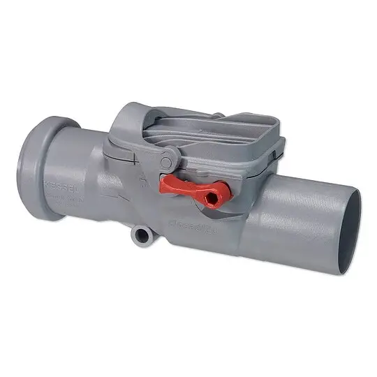 KESSEL Rückstauverschluss Staufix Kunststoff DN 50 - Gerade Form - 73050 Heißes Angebot