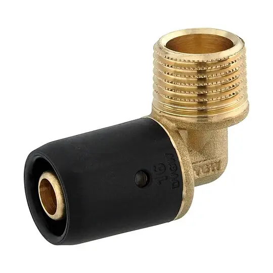 Top-Angebot Steck-Winkel 90° - 16 x 2,0 mm - 1/2'' AG für Mehrschicht-Verbundrohr