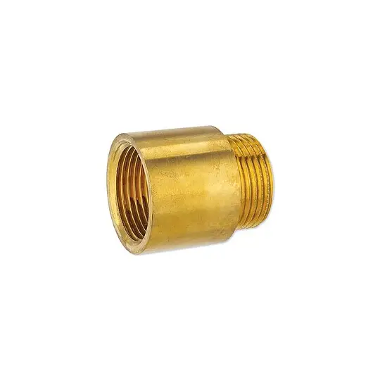 Messing Gewindefitting-Hahnverlängerung 1'' x 25 mm Neue Kollektion