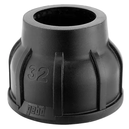 Markenprodukt GEBO-Plast-Klemmverbinder Konusmutter 32 mm - für PE-Rohre - 134332