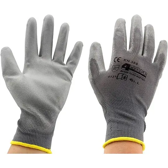 Arbeitshandschuh Nylon mit Beschichtung - nach EN 388 - Größe L Ausverkauf