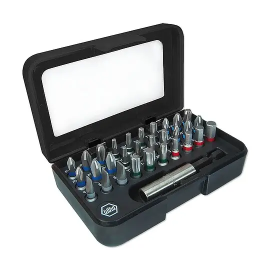 Bit-Sortiment von WIHA 31-teilig in Kunststoffbox mit Gürtelclip - Industriequalität - 41130 Jetzt Bestellen