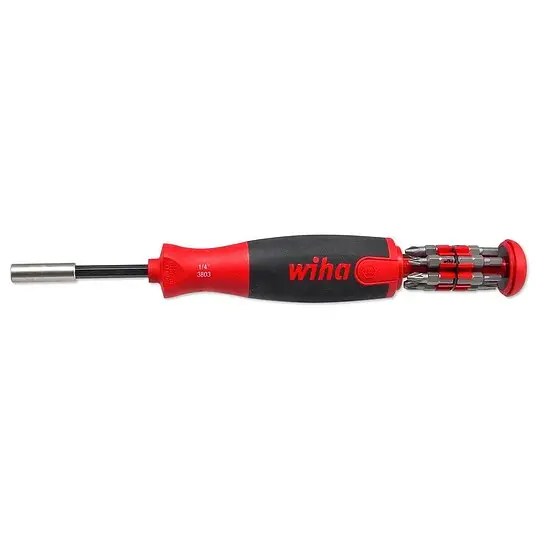 Wiha Magazin-Bithalter LiftUp 25 - magnetisch 1/4'' - 12-teilig - Serie 3803 020-21 - 38601 Direkt Vom Hersteller
