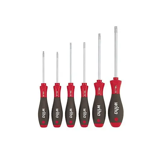 Wiha SoftFinish® Torx Schraubendrehersatz 6-teilig - 362 K6 SO - Rundklingen - 07155 Top-Angebot