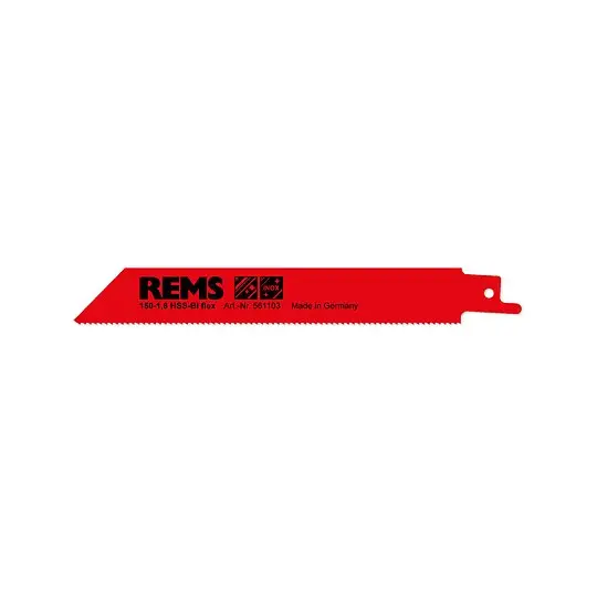 Sonderangebot REMS HSS-Universal-Sägeblätter für Metall - 5er-Pack - Länge 150 mm - Zahnteilung 1,8 mm - 561103 R05