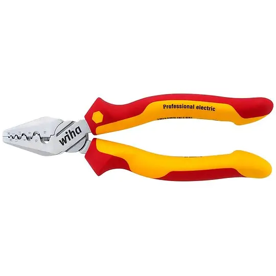 Kostenloser Versand Wiha Aderendhülsenzange Professional electric - 180 mm - Schutzisolation 1.000 V AC - VDE- und GS-geprüft - 35862