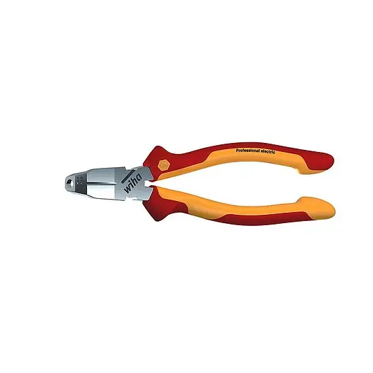 Wiha TriCut-Installationszange - Schutzisolation 1.000 V AC - VDE- und GS-geprüft - 38552 Markenprodukt