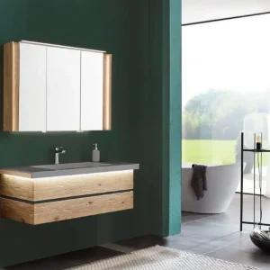 Thielemeyer Fresh Massivholz Badmöbelset 800080/801080 - Vorschlag 6 - 122 cm Top-Preis