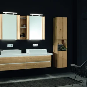 Begrenztes Angebot Thielemeyer Fresh Massivholz Badmöbelset 800023/801023 - Vorschlag 9 - 177 cm