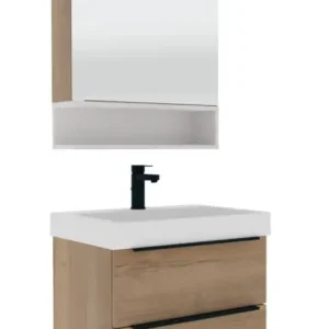 Begrenztes Angebot Puris c!mano Badmöbel Set - 60 cm