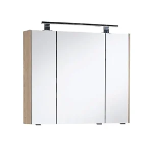 Neu Im Sortiment Marlin Bad 3400 - Spiegelschrank 80 cm breit SLEB8 / SLEB8A