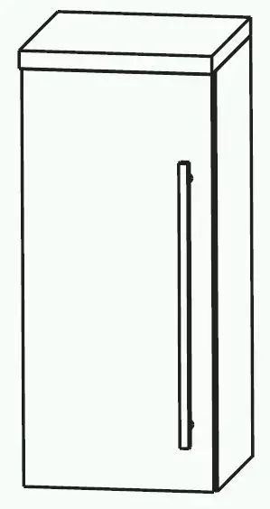 Begrenztes Angebot Puris Swing Bad-Oberschrank 30 cm breit OGA413A7