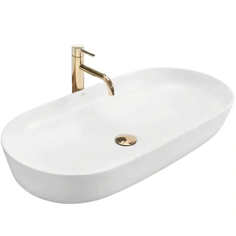 Aufsatzwaschbecken REA CLEO 81 White Rea Gratis Versand