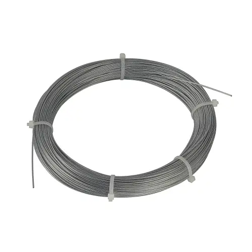 Direkt Vom Hersteller SLV Stahlseil 0,75mm mit PVC-Ummantelung, 100m Ringe, verzinkt